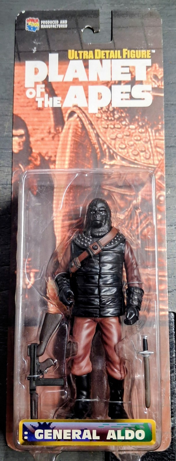  Planet of The Apes GENERAL ALDO Ultra Detail Figure Medicom Toys SEALED.