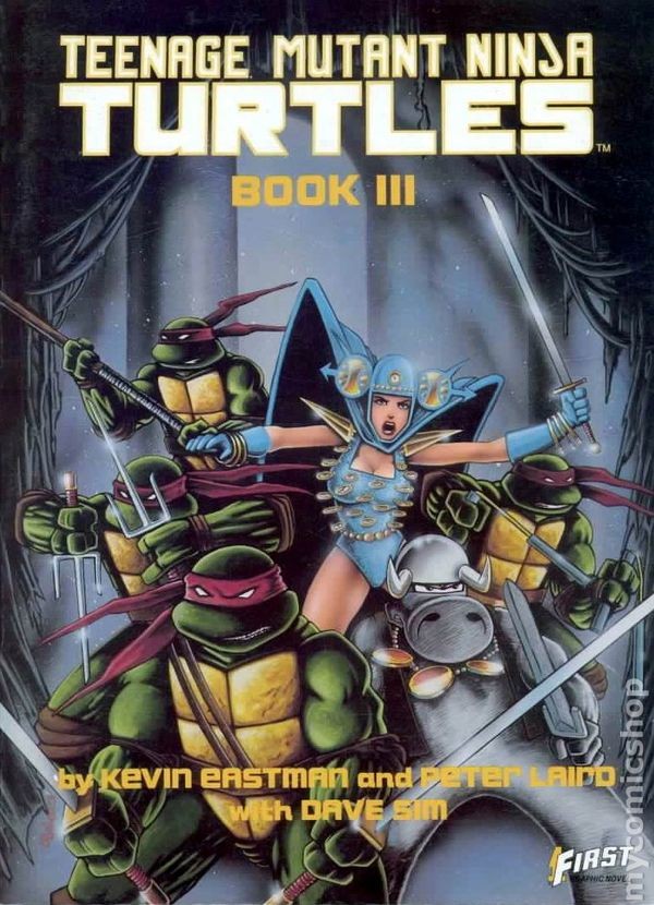 Teenage Mutant Ninja Turtles TPB #3-1ST VG 1987 Immagine Stock
