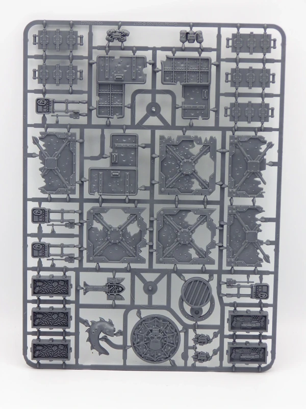Necromunda Underhive Barricades Sprue 2017 TBE decors00131
