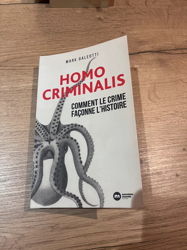 Homo criminalis de Mark Galeotti