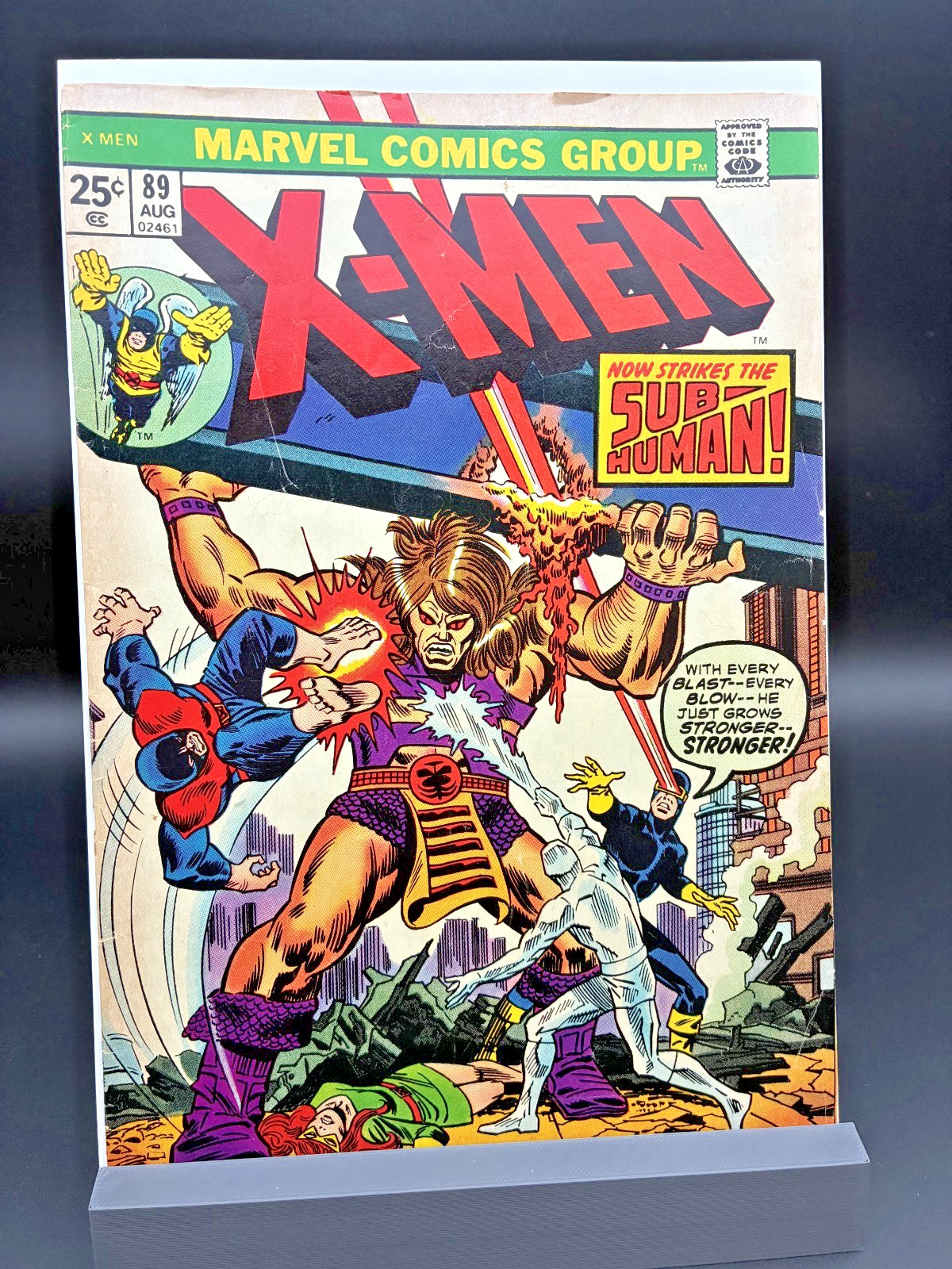 X-Men #89 (1974) Marvel Comics Bronze Age Sub-Human Cyclops Silver Age Reprint