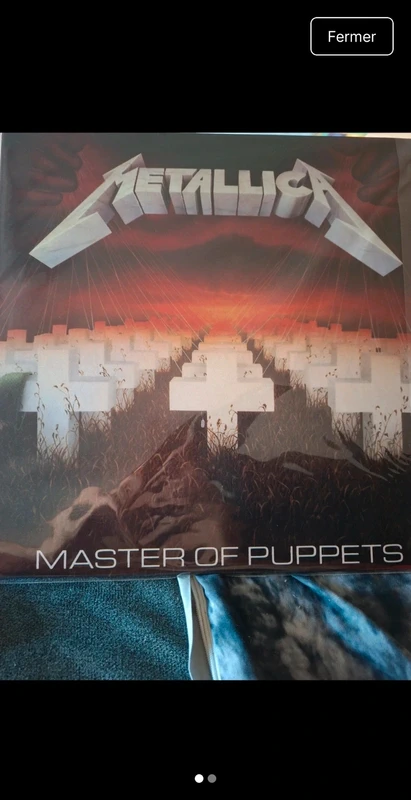 Vinyle metallica 33t
