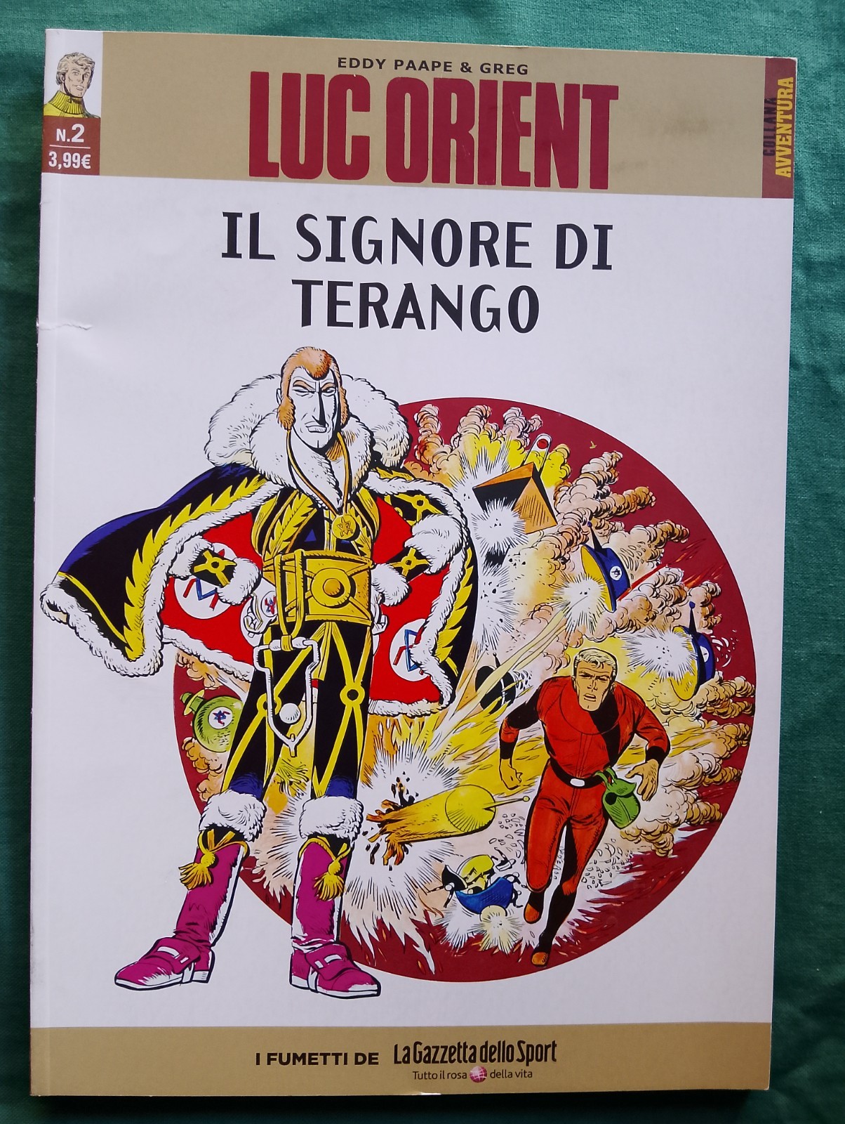 LUC ORIENT N°2 - LA GAZZETTA DELLO SPORT N°35 - A COLORI