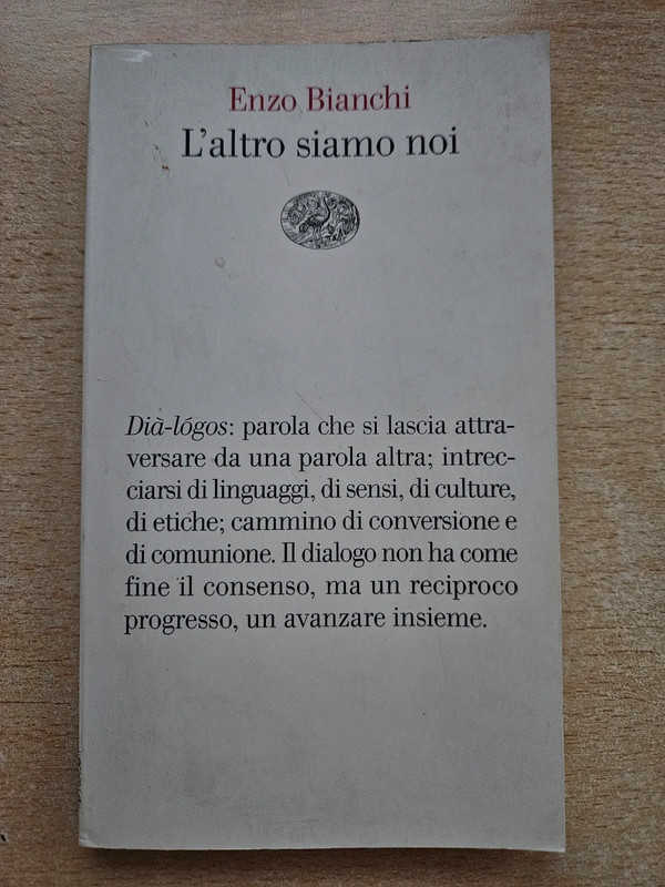 L'altro siamo noi - Enzo Bianchi