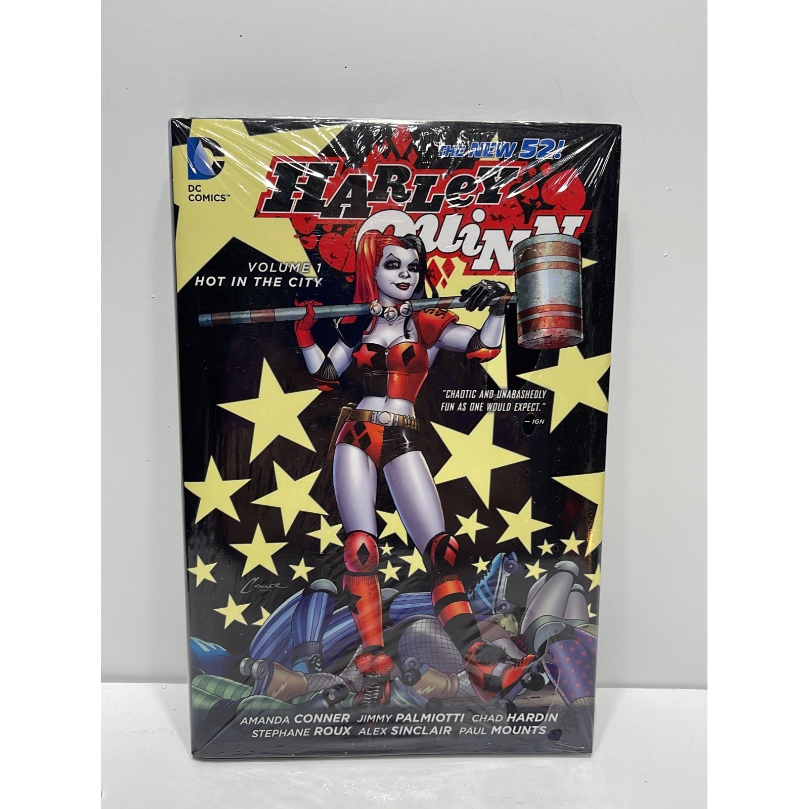 Harley Quinn volume uno, hot in the city, hardback nuovo in confezione