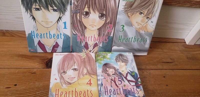 Manga hearbeats tomes 1 à 5