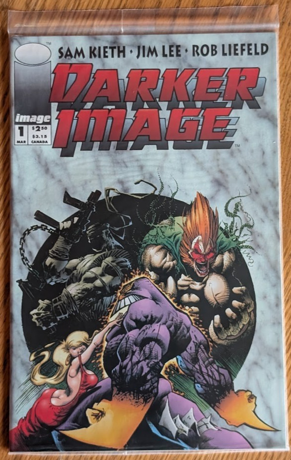 Darker Image 1, 1993; Sam Kieth, Jim Lee, Rob Liefeld; Still Sealed, NM