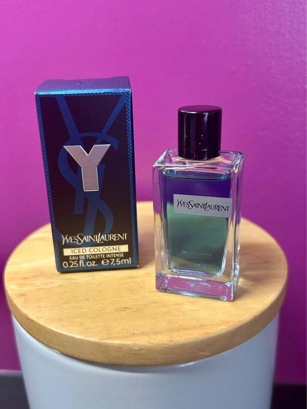 Y d’Yves St Laurent, Iced Cologne, eau de toilette intense.