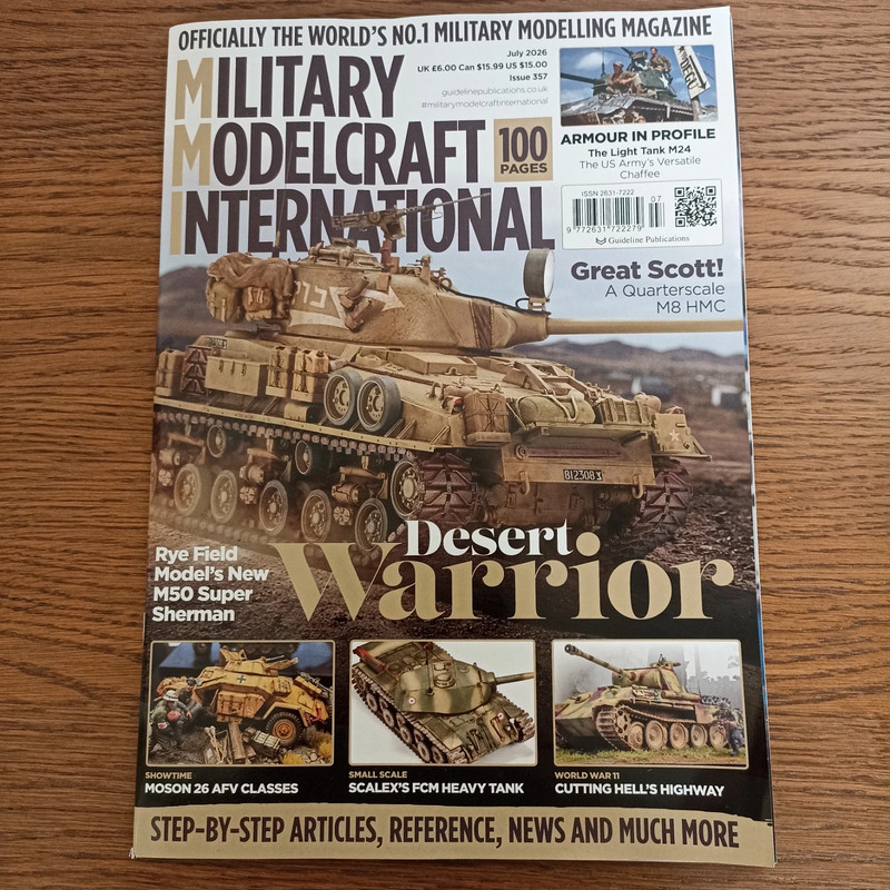 Rivista modellismo Military Modelcraft International