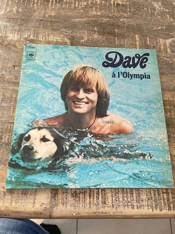 Vinyle Dave à l’Olympia