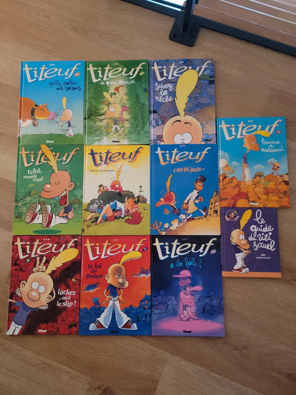 Lot BD Titeuf