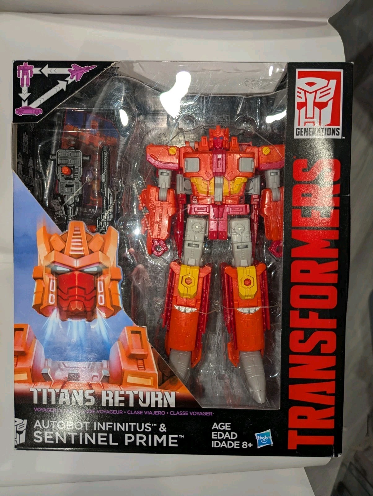 Transformers Titans Return Sentinel Prime & Infinitus NUOVO DI ZECCA