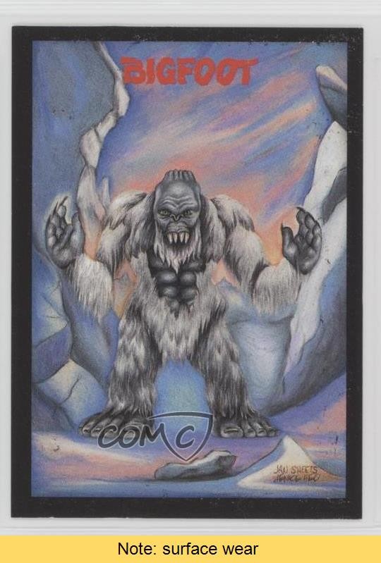 1991 Morrison Entertainment Monster in My Pocket vendita al dettaglio Bigfoot #17 LEGGI 0m0