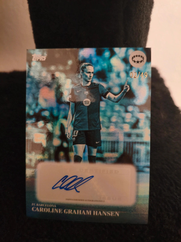 Graham Hansen  auto /49