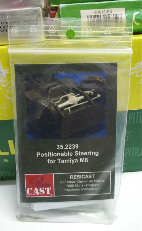 Transmision M-8 (Tamiya), Resicast 1/35