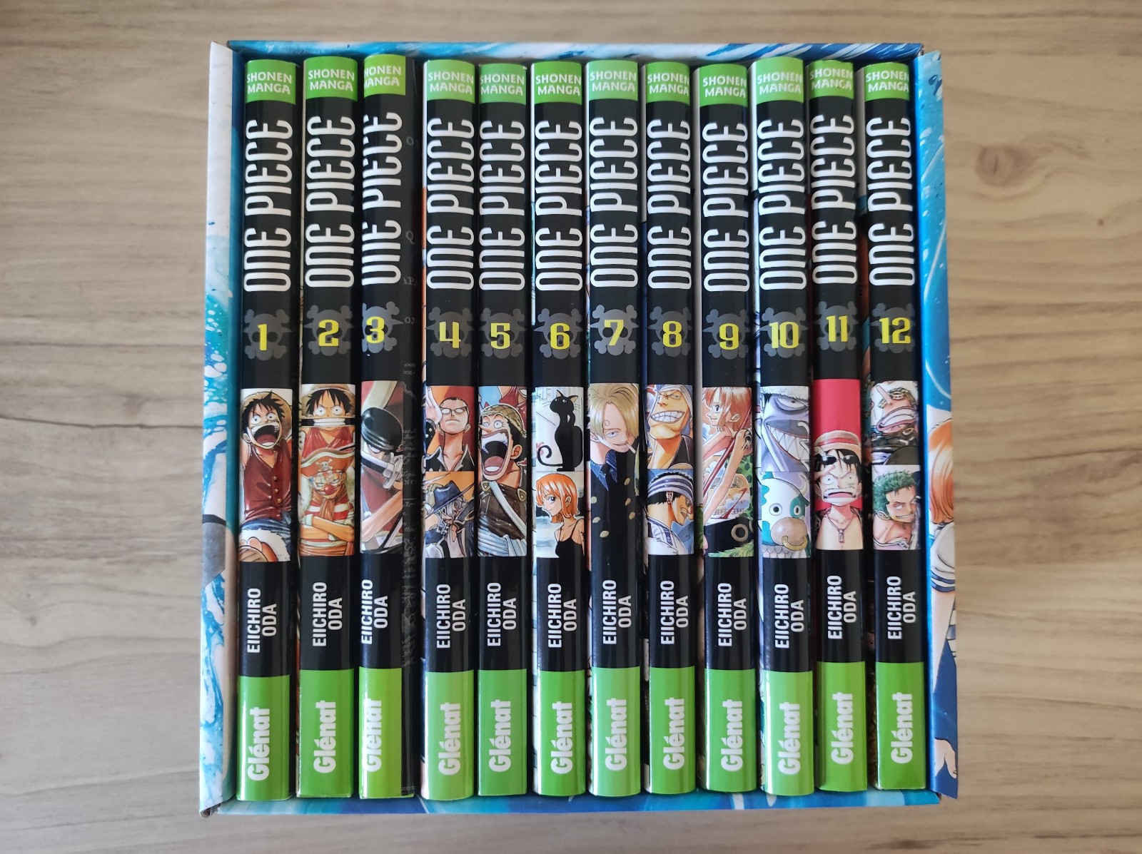 One Piece coffret East Blue tomes 1 à 12 manga shonen Eiichiro Oda