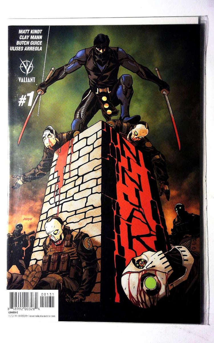 Ninjak #1 (2015) Valiant Comics 1st Print Comic Book