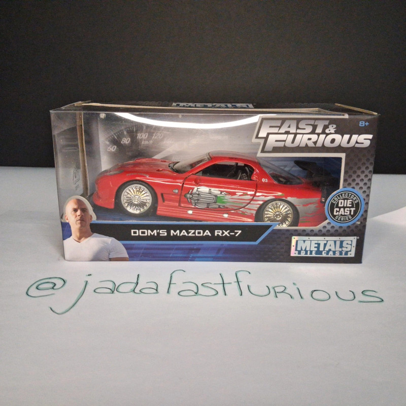 Dom's Mazda RX7 - Fast&Furious - Jada Toys 1:32