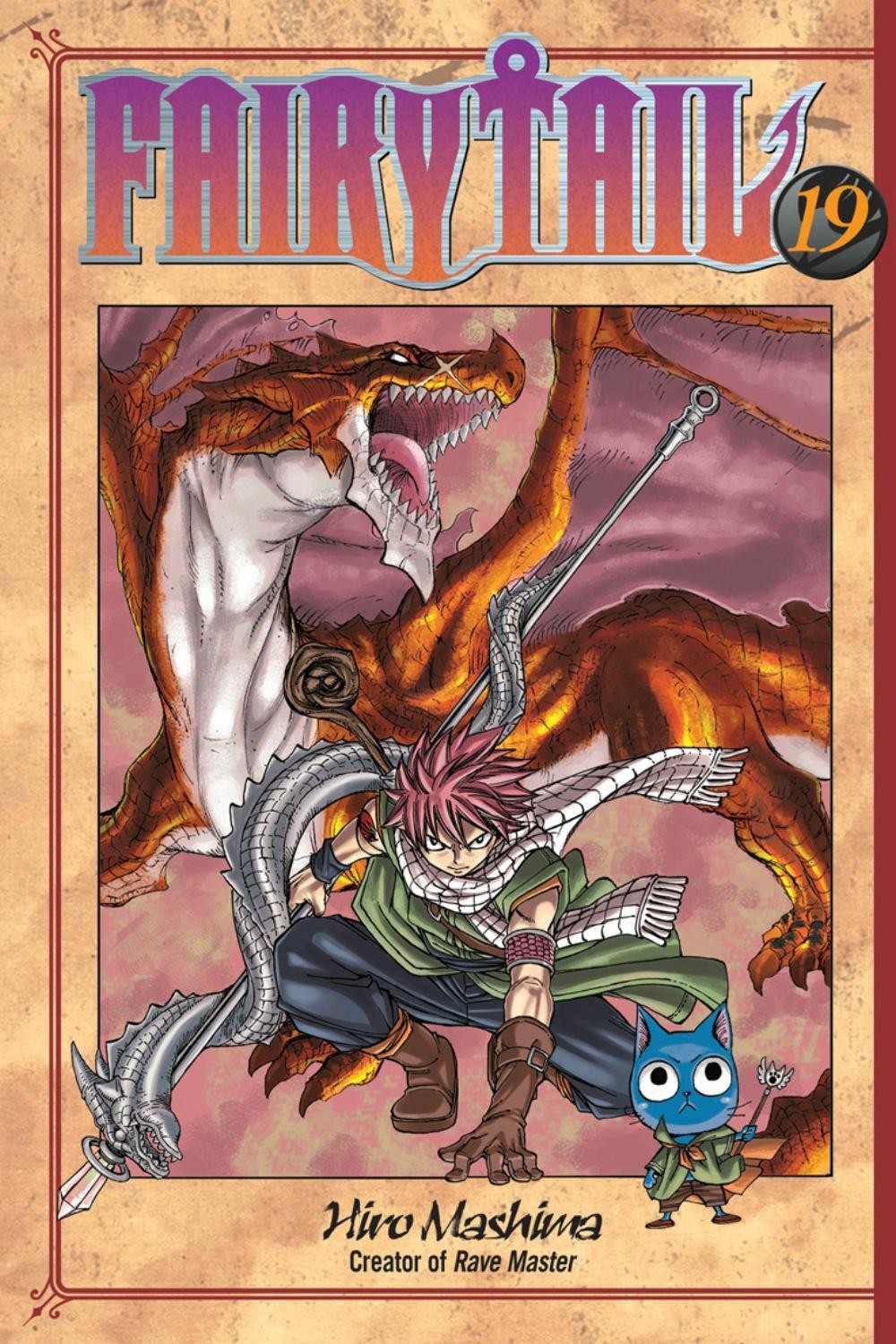Fairy Tail 19 di Hiro Mashima (inglese) libro tascabile