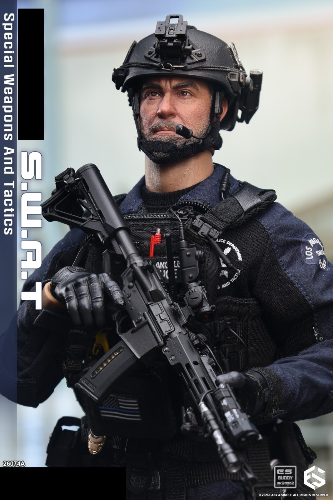 Figurina Boxset - Easy&Simple 26074A Scala 1/6 US SWAT Armi Speciali e Tattiche