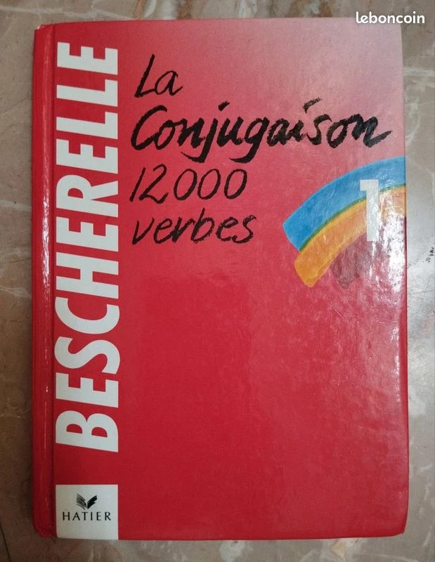 Livre "La conjugaison 12000 verbes" de la Collection Bescherelle
