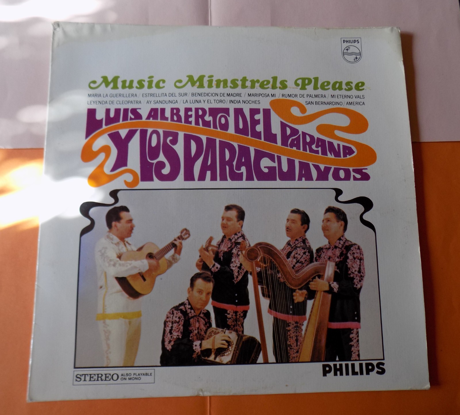 Album Vinyle 33 Tours - Luis Alberto del Parana - Music Minstrels Please (Philip