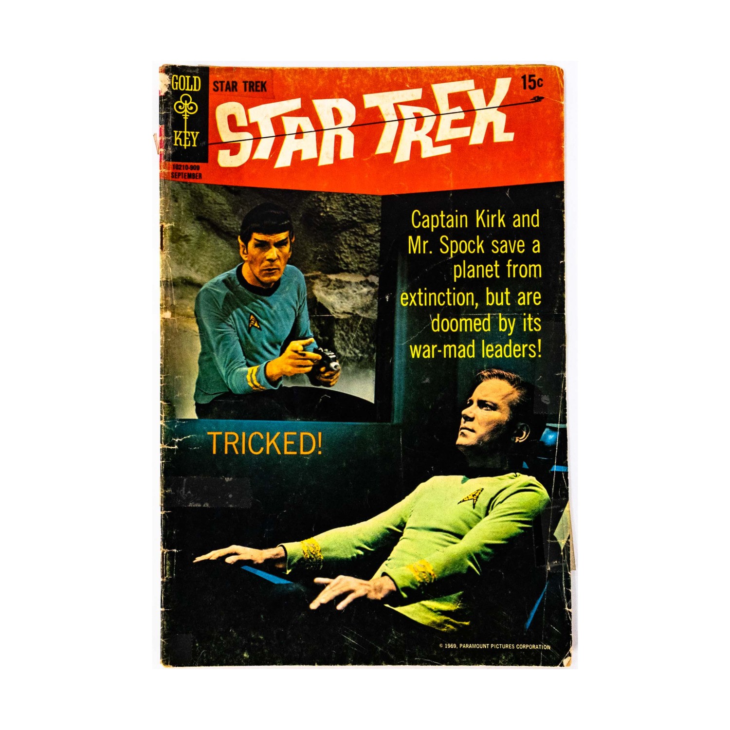 Gold Key Comics Novels & Comics Star Trek 1st Series Issue #5 Fair+