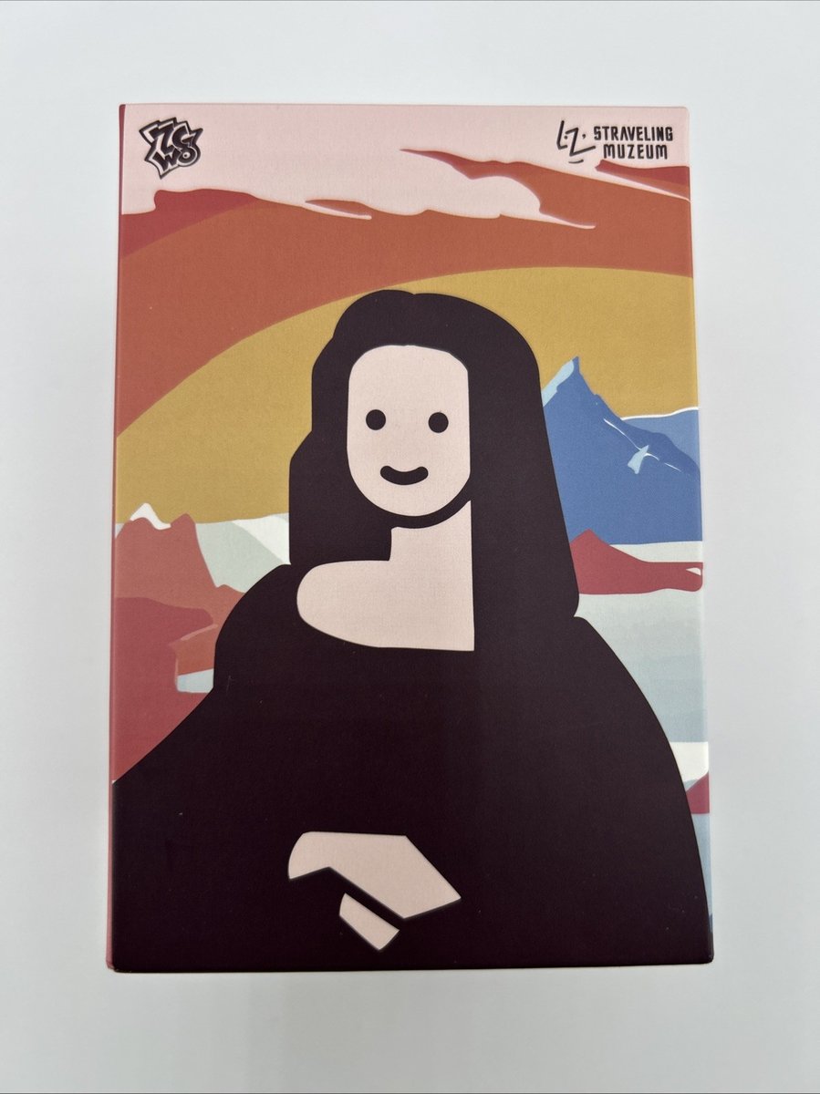 MonaLisa Vinyl Figure Blind Box - Museo dei Viaggi - 1 solo scatola sigillata