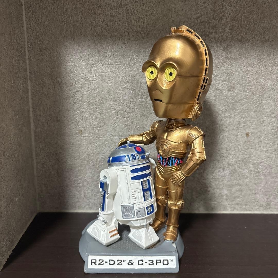 Star Wars C-3PO R2D2 Bobblehead con numero di serie