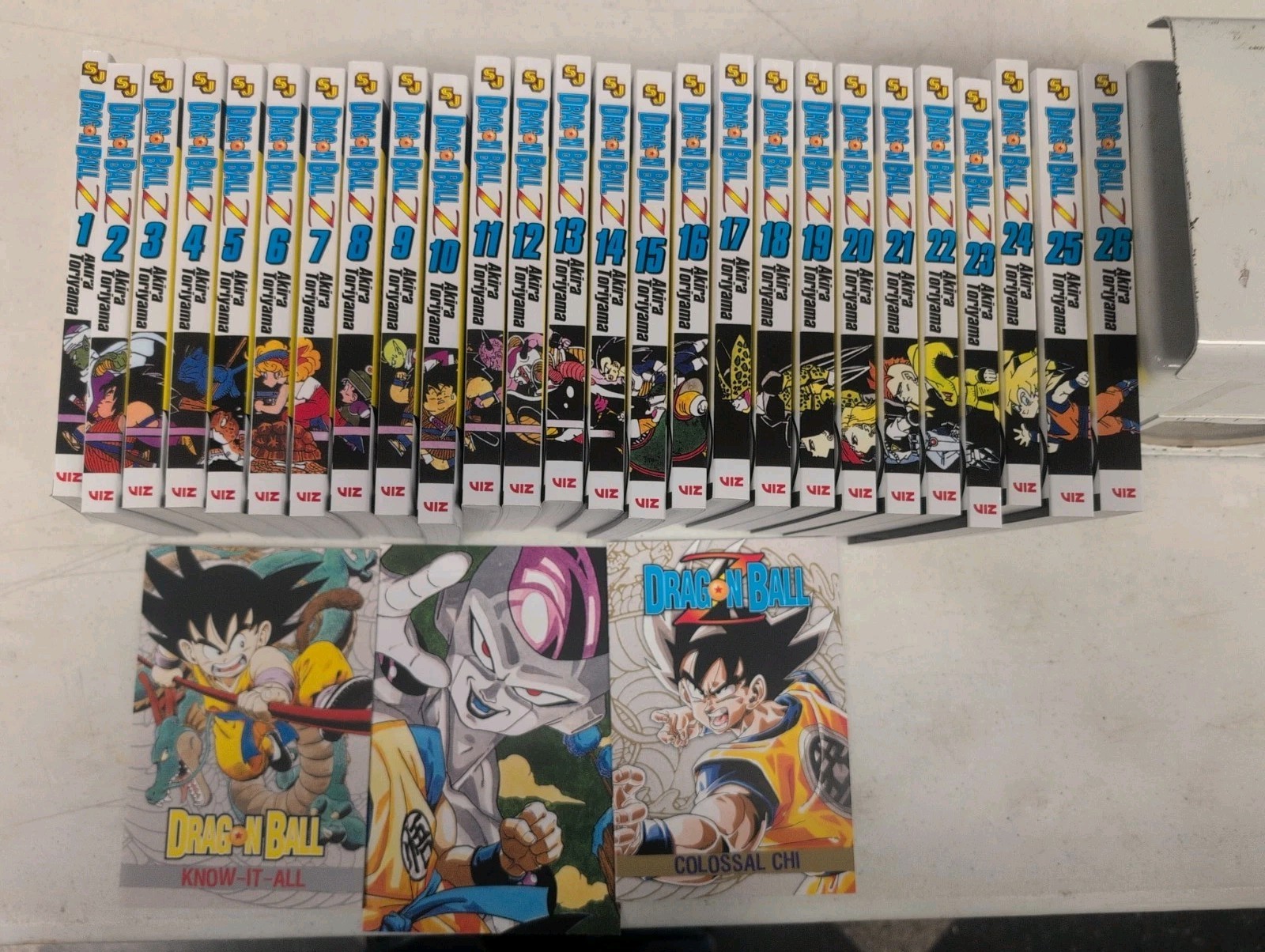 Dragon Ball Z set manga completo volumi 1-26 con poster e libretti 