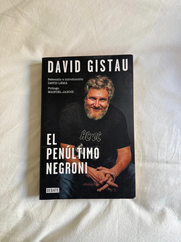 Libro El penúltimo negroni.