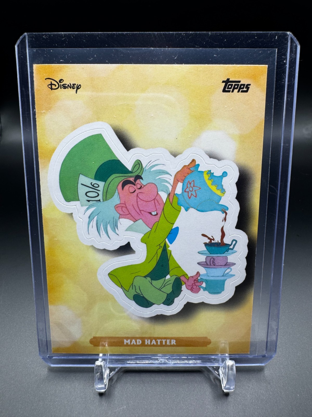 2025 Topps Disney Wonder - Mad Hatter Enchanted Sticker #ES-7