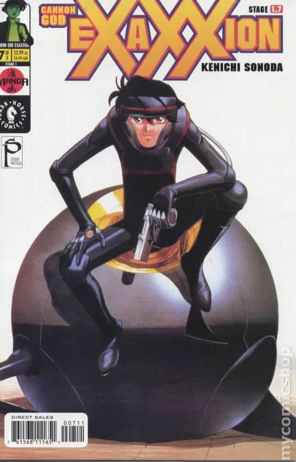 Cannon God Exaxxion #7 FN 2002 Immagine Stock