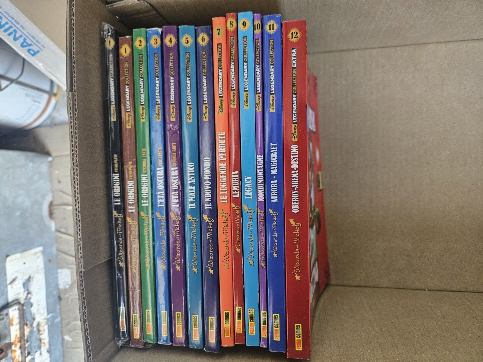 Panini Comics Wizard of Mickey Legendary Collection lotto volumi 1-12 + Variant