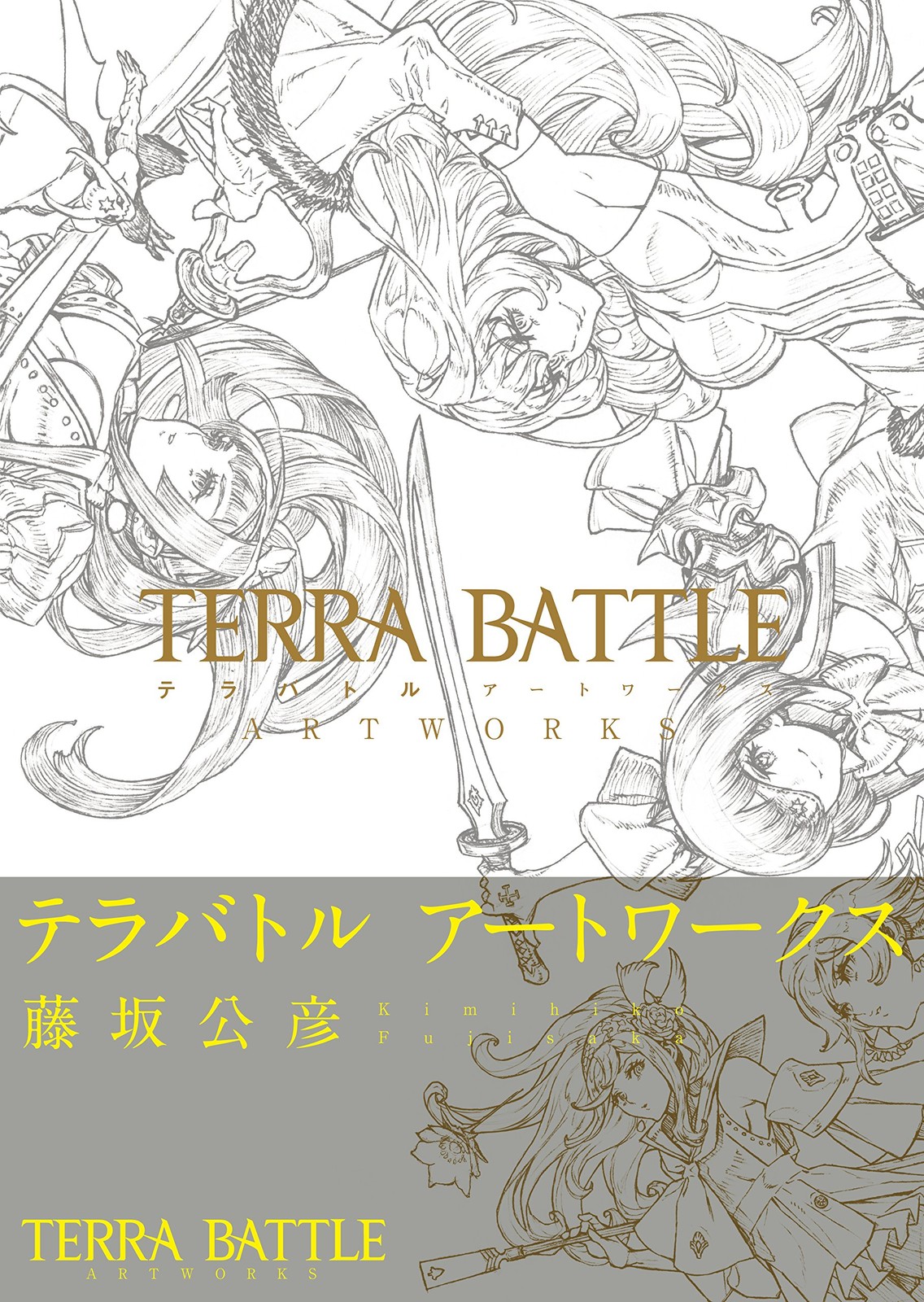 Terra Battle Art Works (Guida Strategica Famitsu) modulo libro JP