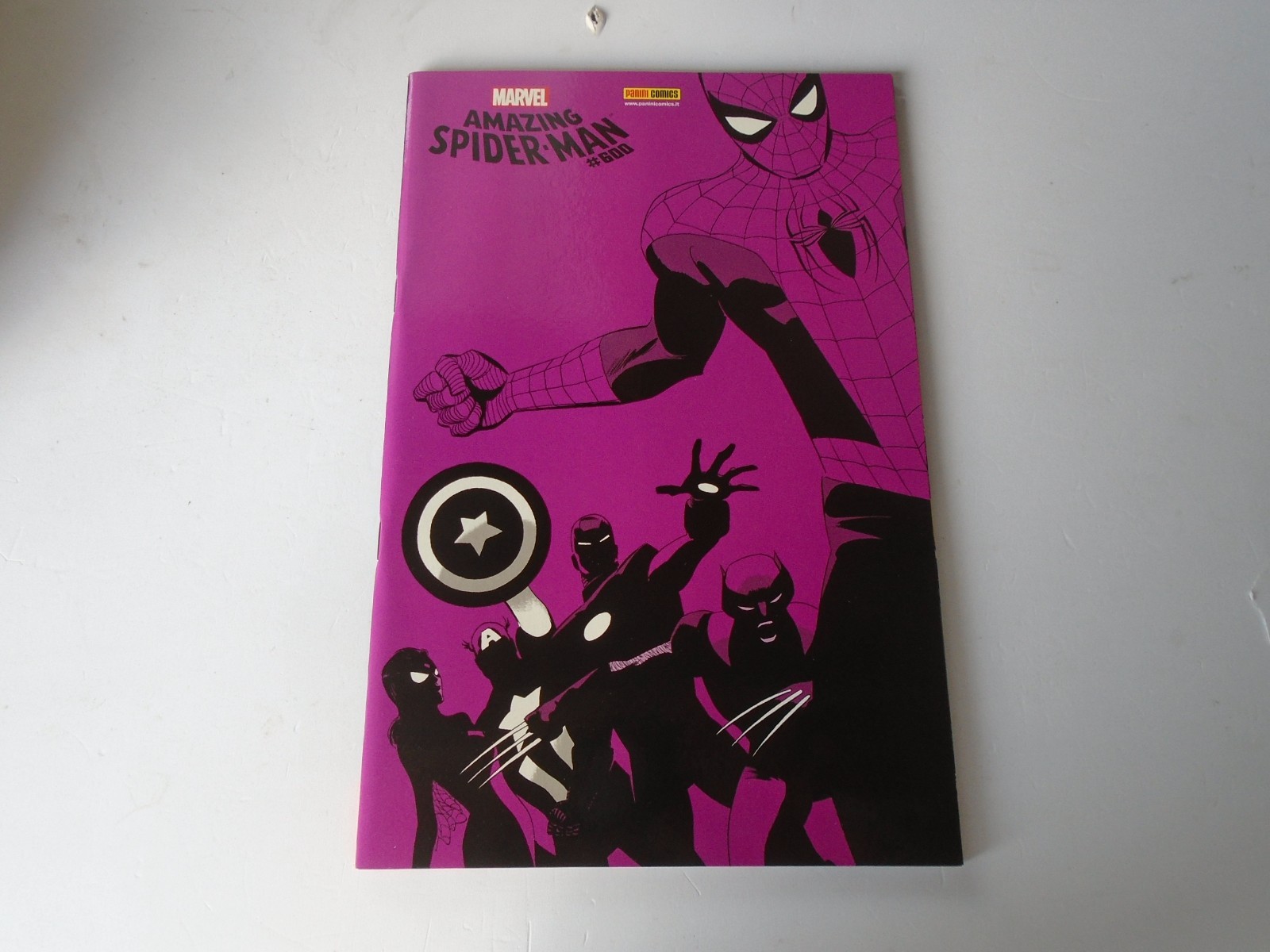 L'UOMO RAGNO 600 PANINI COMICS COVER F ,EDICOLA