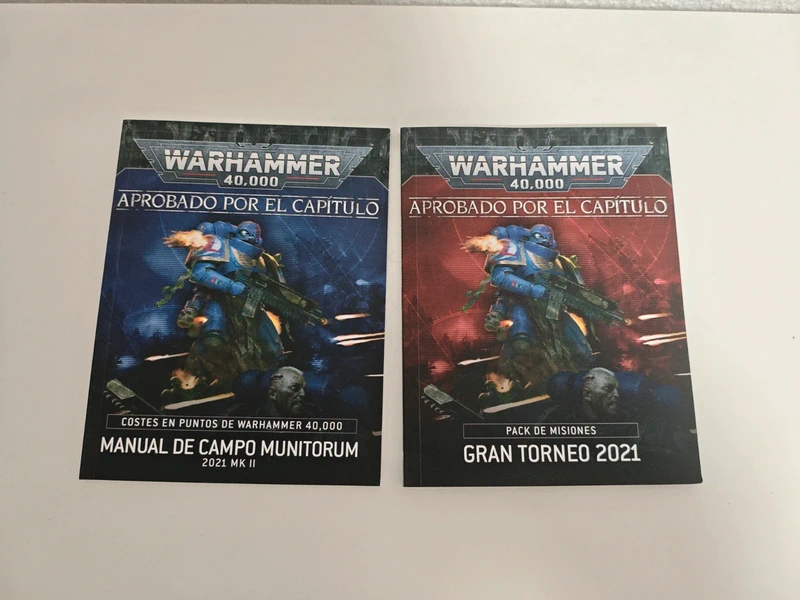 Lote 2 Libros Warhammer 40.000
