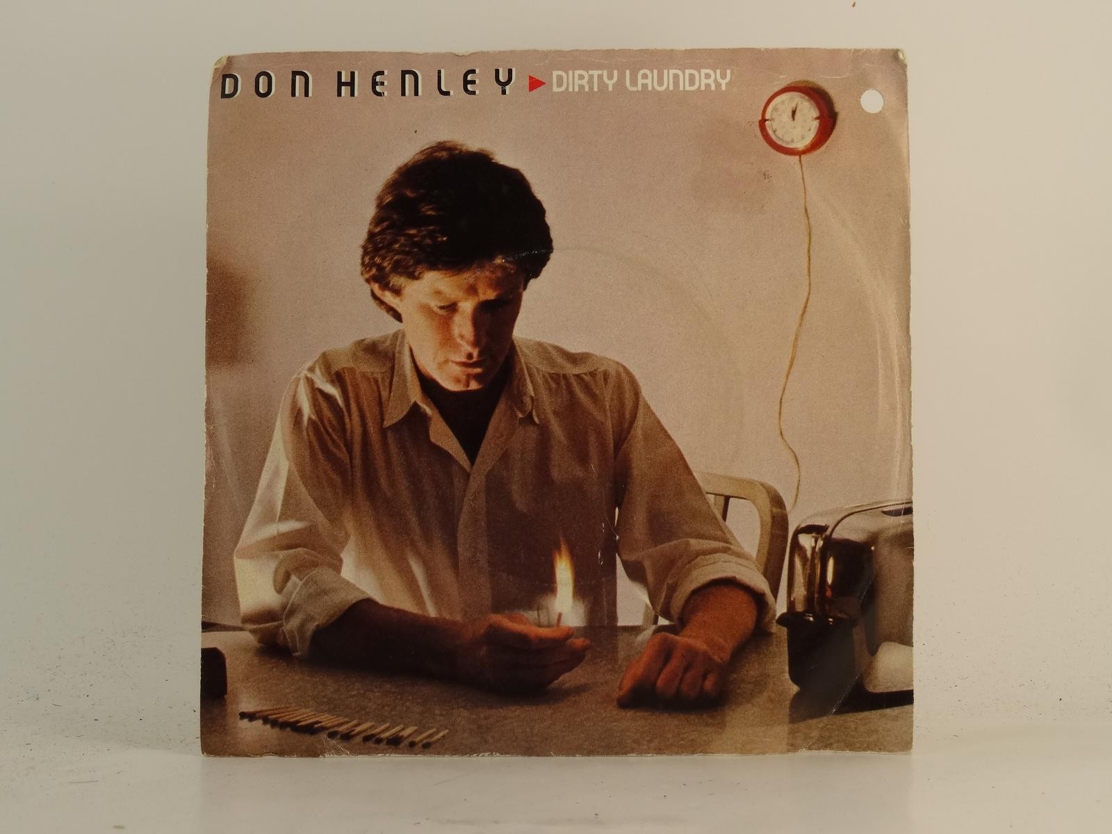 DON HENLEY DIRTY LAUNDRY (78) 2 Track 7" Single plus Picture Sleeve ASYLUM