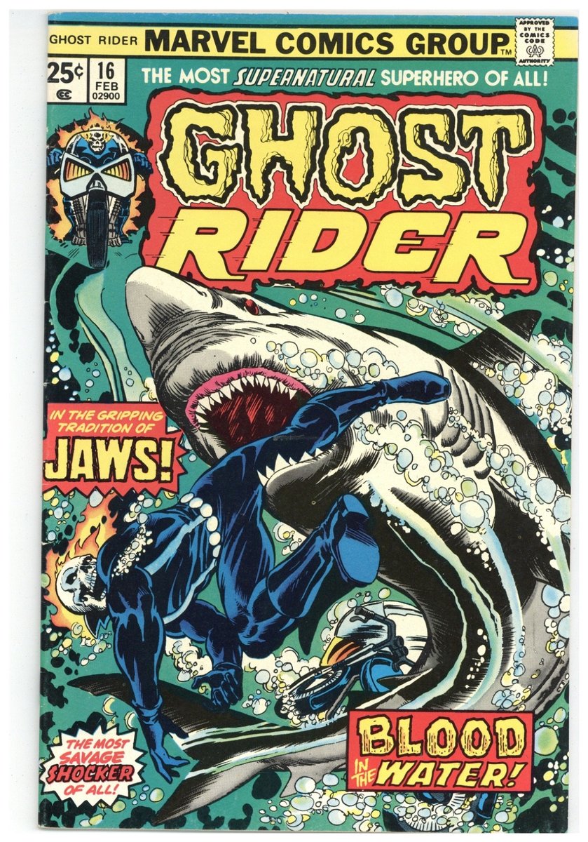Ghost Rider # 16 Vol 2 FINE febbraio 1976 Bob Brown, copertina Dave Cockrum