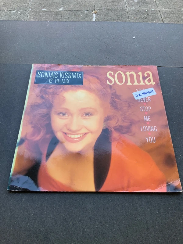 Sonia 12 inch maxi single You’ll never stop me loving you