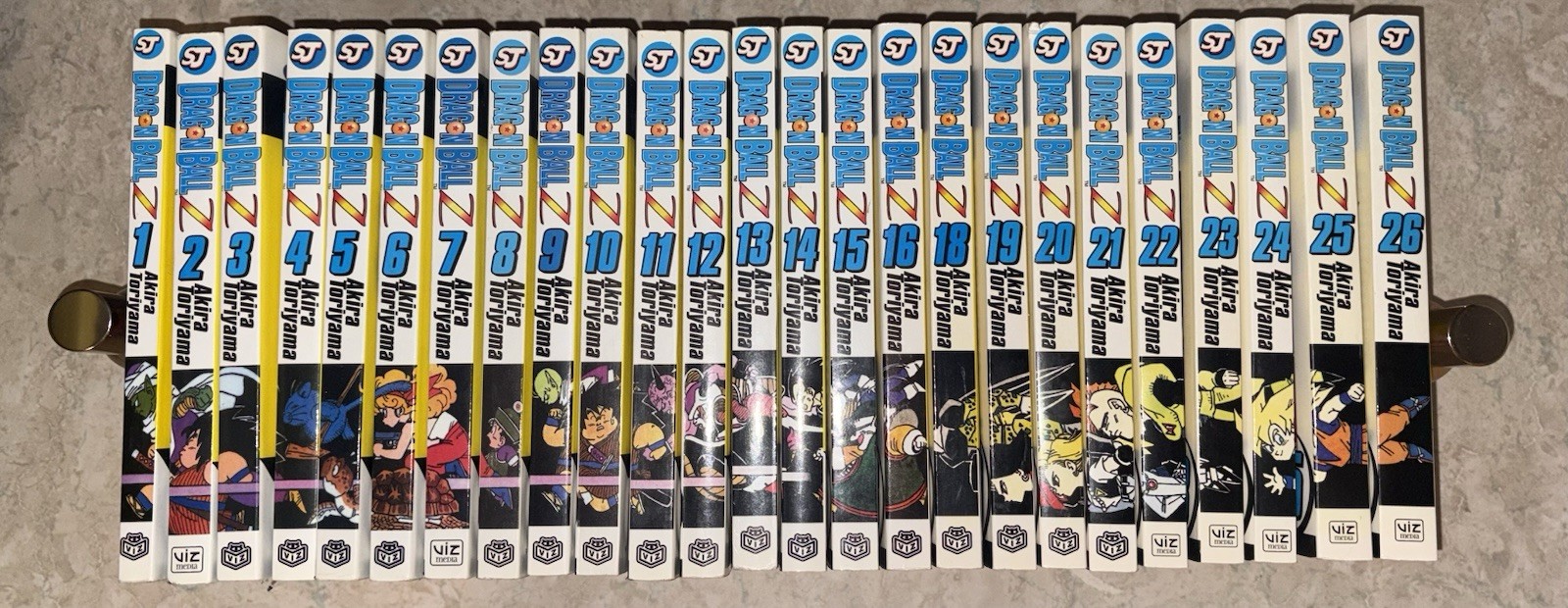 Dragon Ball Z Manga Vol 1-26 Set Completo VIZ Akira Toriyama Inglese *leggi disco*