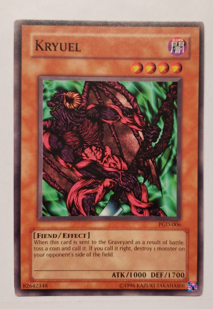 Yu-Gi-Oh Kryuel PGD-006 1st Edition LP Short Print Original Common
