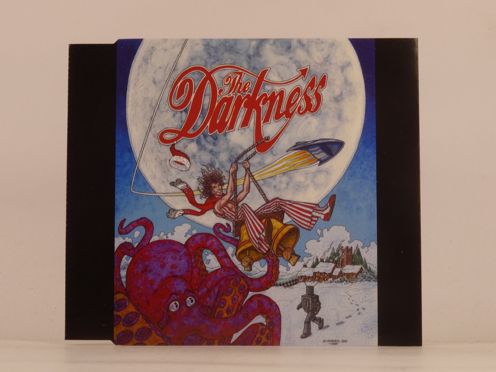 THE DARKNESS CHRISTMAS TIME (DON'T LET THE BELLS END) (K89) 2 Track CD Single in