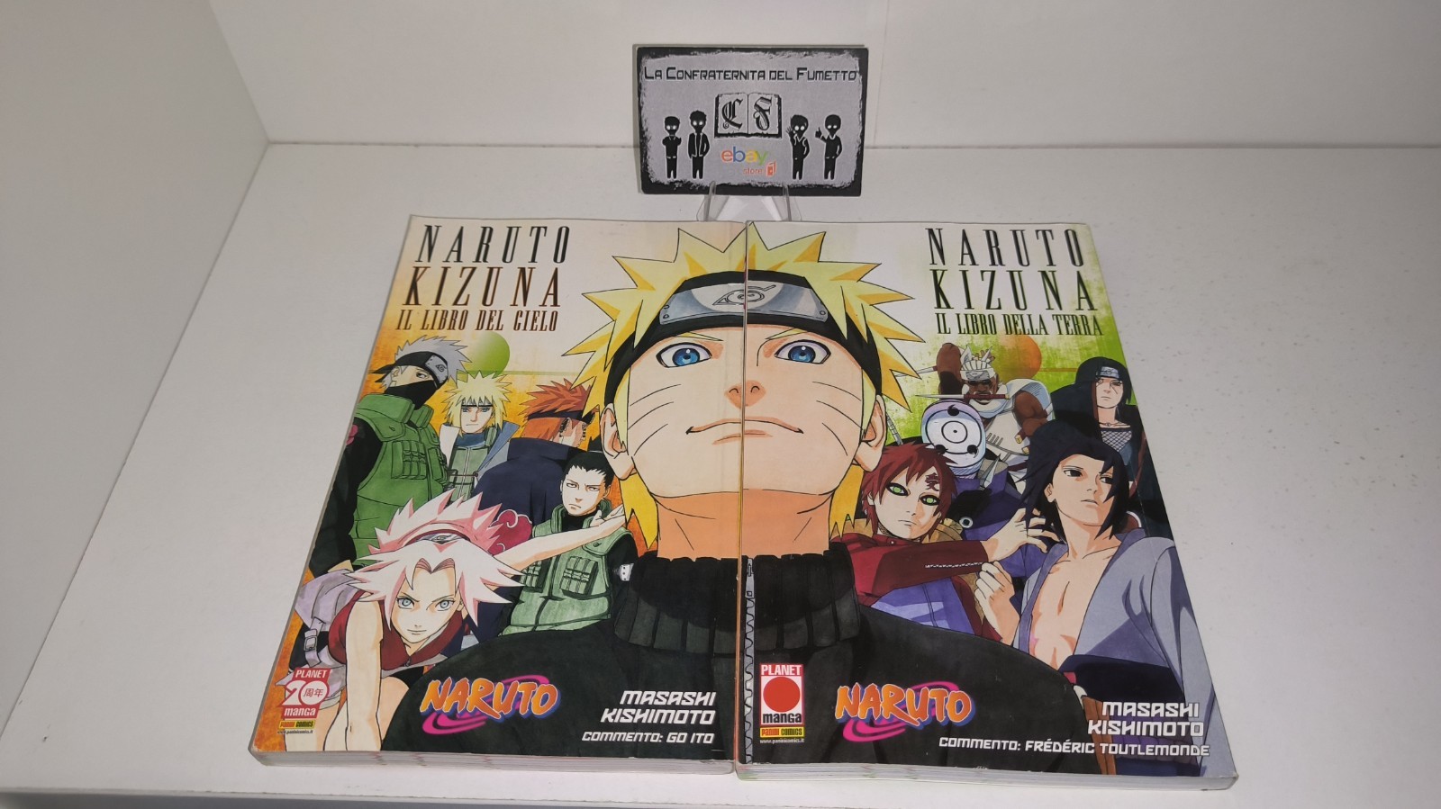 NARUTO KIZUNA IL LIBRO DEL CIELO + IL LIBRO DELLA TERRA OFFICIAL FANBOOK