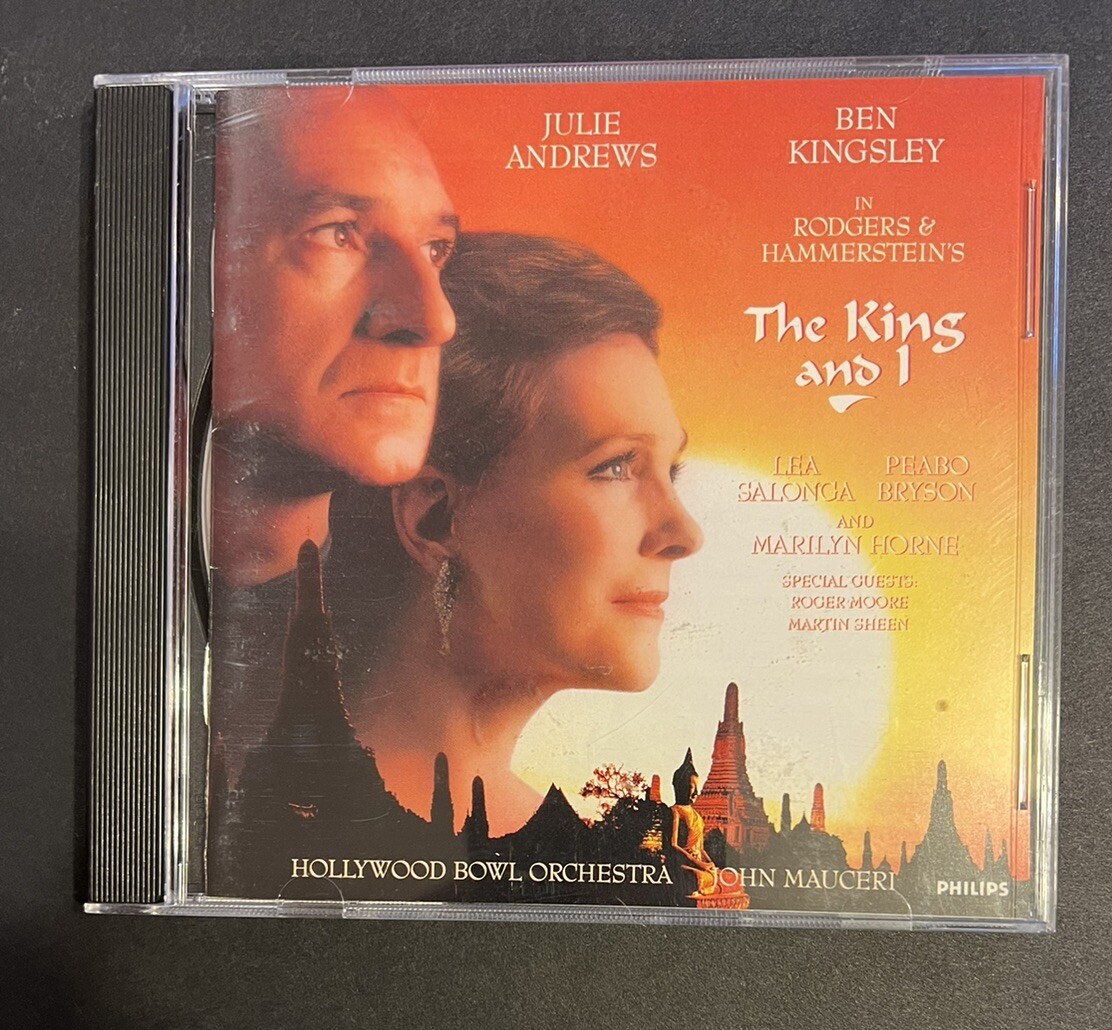 The King and I (1992 Hollywood Studio Cast) CD- Julie Andrews, Ben Kingsley