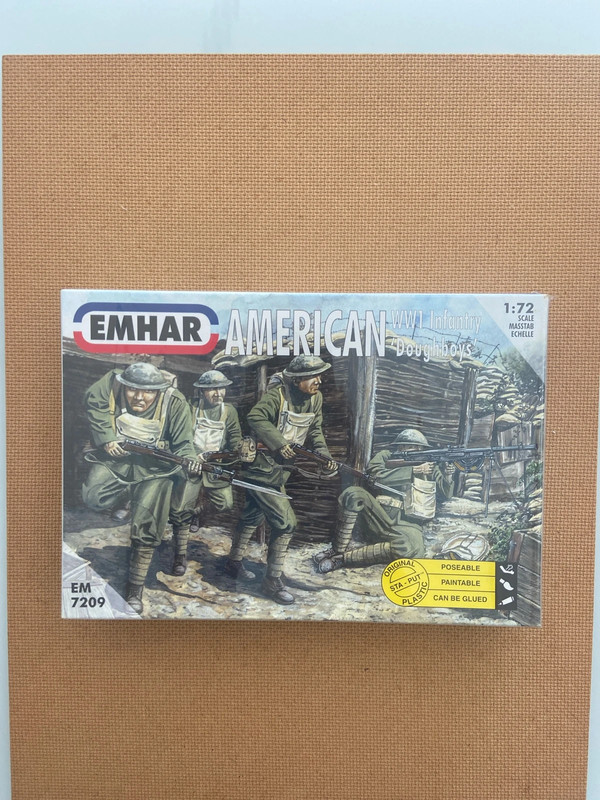 Emhar 7209 American WWI Infantry Doughboys 1:72