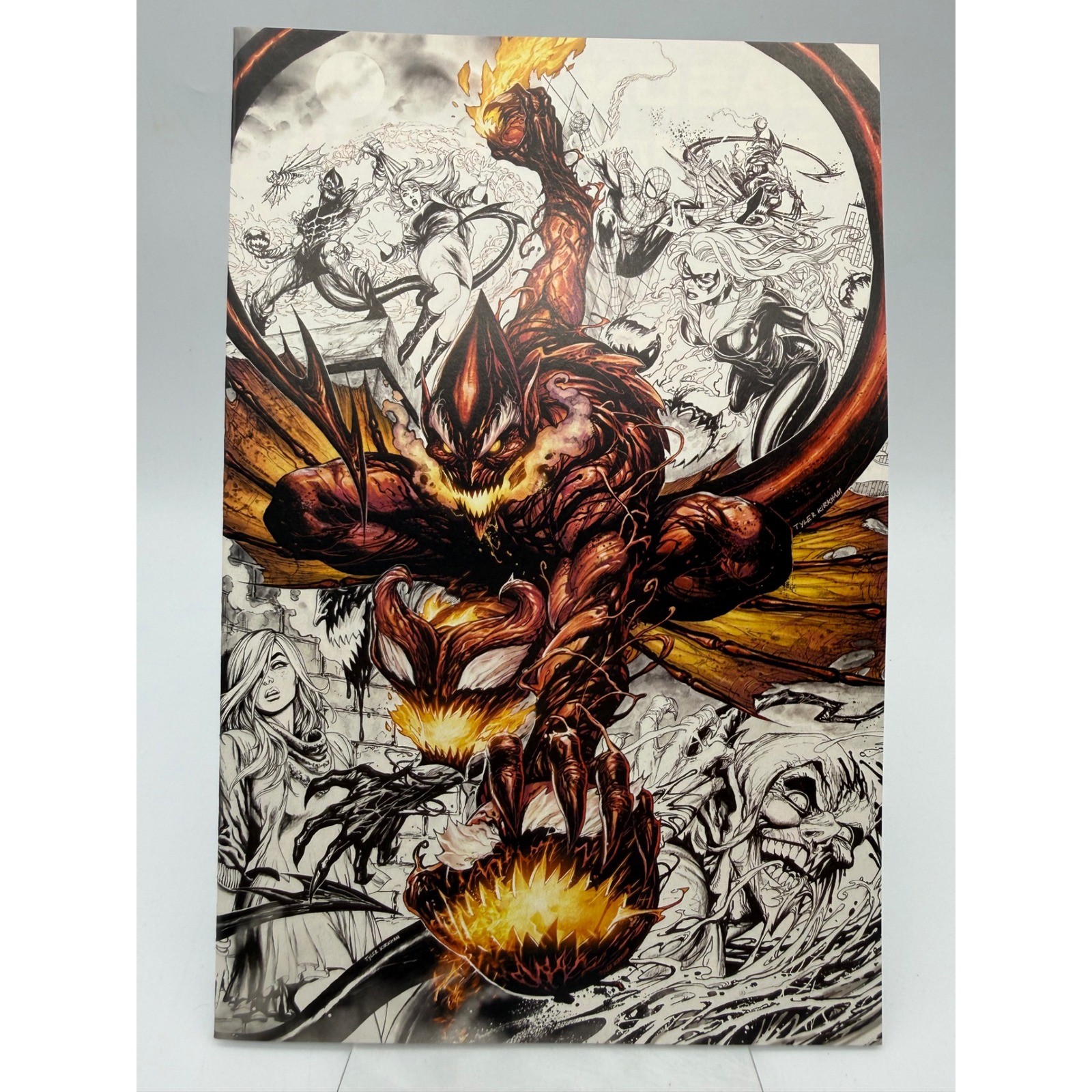 Amazing Spider-Man 799 Tyler Kirkham Virgin Spotlight Variant Marvel Red Goblin