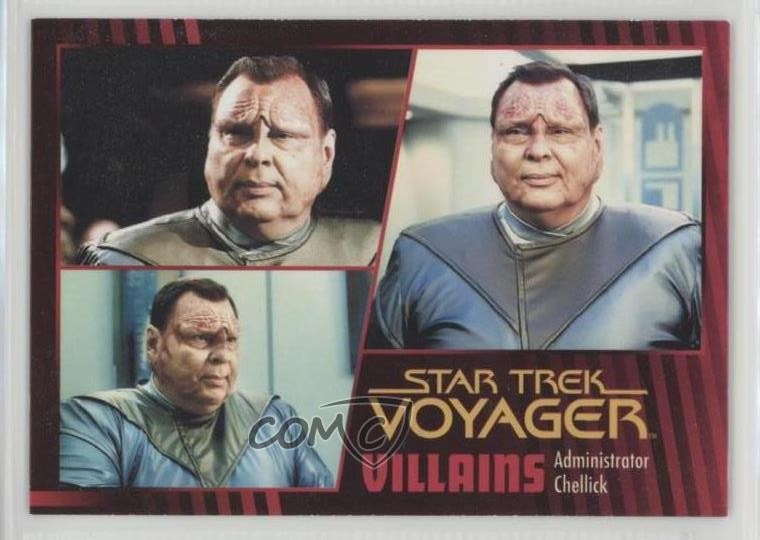 2015 Star Trek Voyager Heroes and Villians Villains Amministratore Chellick 1m8