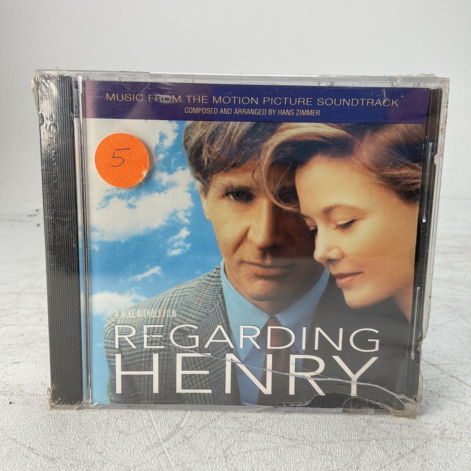 Regarding Henry [Music from the Motion Picture Soundtrack] - CRACKED CASE