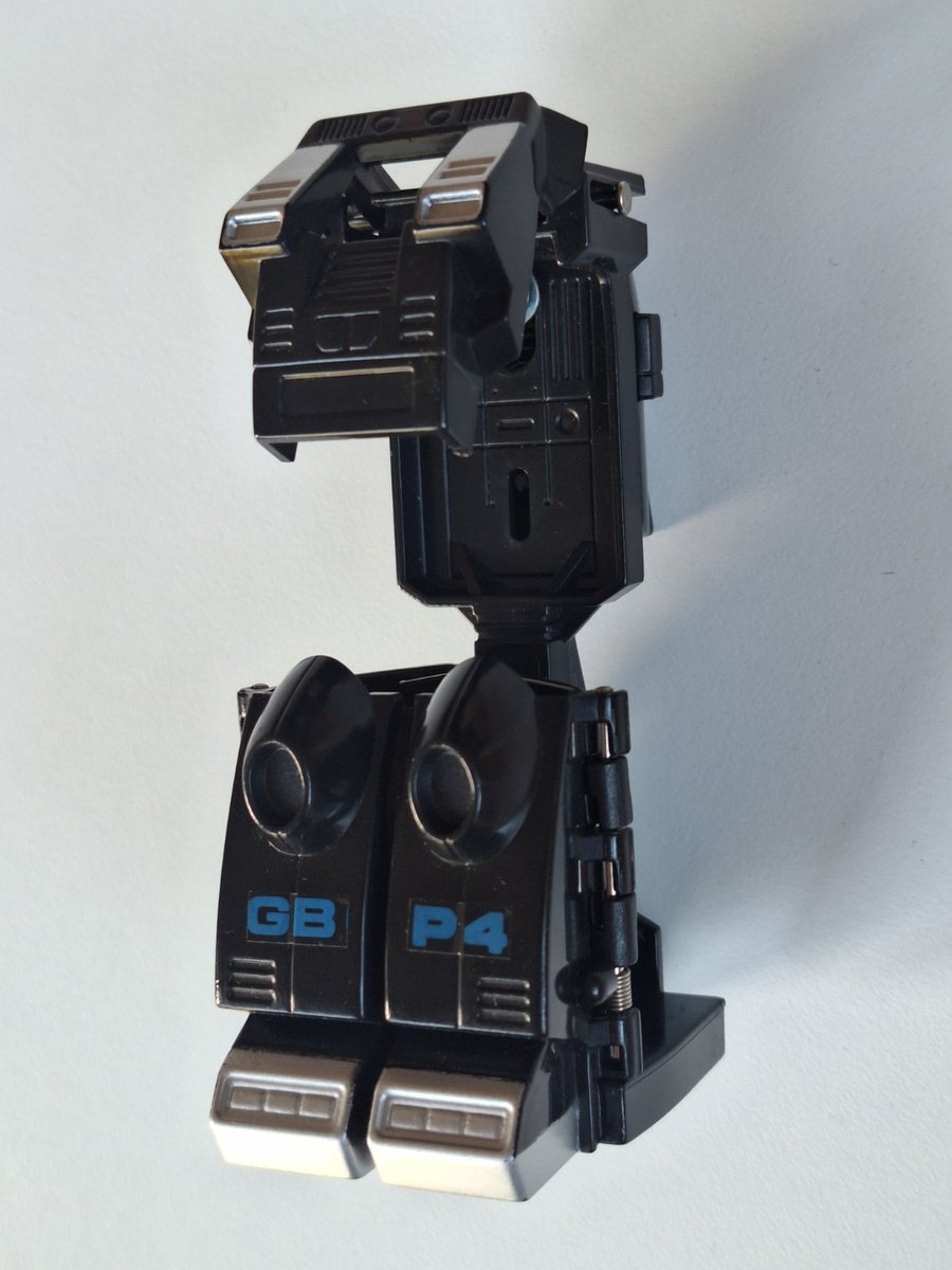 Modellino Bandai Tonka Gobots Power Suit 1985 nero GB P4